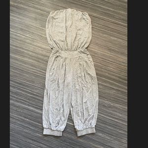 Strapless jersey jumpsuit by FrouFrou LA